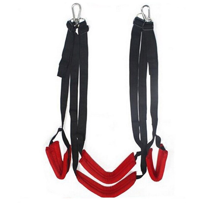 Sex Swing Soft Material Sex Furniture Fetish Bandage Love Sex Swing Chair Stainless Steel Tripod Hanging Sex Toys for Women