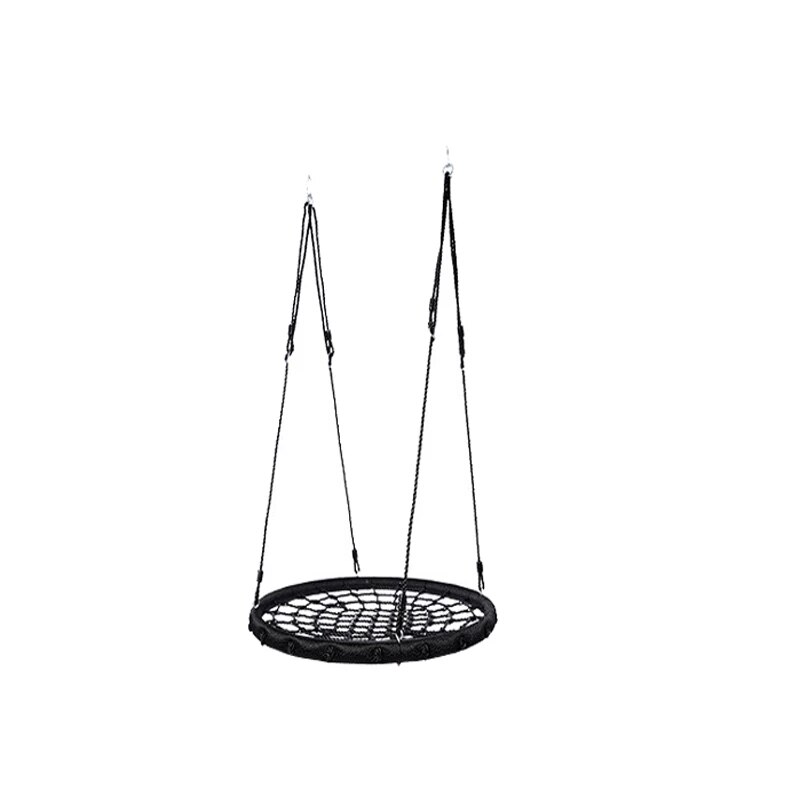 2020 new hammock swing indoor and outdoor picnic swing garden play round 100cm nest net rope swing swing